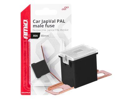 Pojistka JAPVAL PAL samec 48mm 80A AMIO-03423