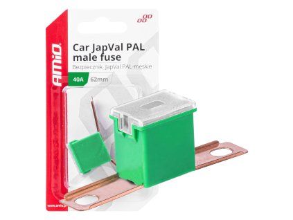 Pojistka JAPVAL PAL samec 62mm 40A AMIO-03428