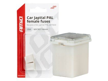 Pojistka JAPVAL PAL samice 25A AMIO-03452