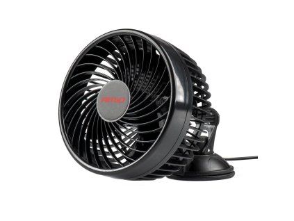 Ventilátor do auta s přísavkou 6" 12V, AMiO 03003