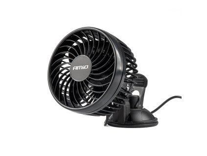 Ventilátor do auta s přísavkou 4,5" 24V, AMiO 03002
