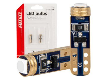 LED BUBLS STANDARD Blue T5 12V 3030 1LED HP AMIO-03728