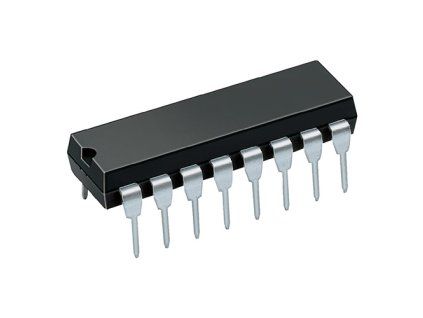 DG409DJ analogový multiplexer 2×4, DIP16