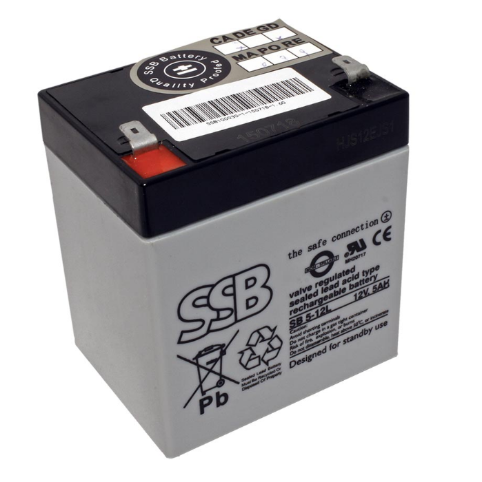 Akumulátor olověný 12V 5Ah SSB