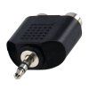 Redukce JACK 3,5mm - 2x CINCH M/F