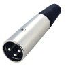 Konektor XLR 3pin vidlice na kabel