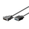 Kabel DVI - VGA (15-pin) 3m