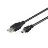 Kabel USB 2.0 - miniUSB A-B 5m