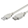 USB 2.0 kabel prodlužovací, A-A, 2m