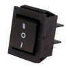 Kolébkový přepínač DP3T, ON-OFF-ON, RS2032C0BK