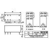 Relé 12V DC, SPDT, 16A, Relpol RM85-2011-35-1012