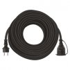 Prodlužovací kabel P01730, spojovací 30m černý 3x1,5mm2