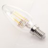 LED žárovka E14 230V 4W 470lm bílá teplá CRYSTAL RETRO svíčka 2