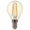 LED žárovka E14 230V 4W 470lm bílá teplá CRYSTAL RETRO miniglobe 2