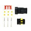 Sada voděodolného konektoru Superseal 1.5, 3-pin (samec+samice)