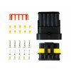 AMiO 03521 sada voděodolného konektoru Superseal 1.5, 5-pin (samec+samice)