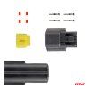 Sada elektrických konektorů vodotěsných 2 PIN 2,2 mm, AMiO 04346
