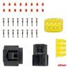 Sada elektrických konektorů vodotěsných 8 PIN 2,2 mm AMiO-04350