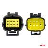 Sada elektrických konektorů vodotěsných 8 PIN 2,2 mm AMiO-04350