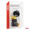 Sada elektrických konektorů vodotěsných 10 PIN 2,2 mm AMiO-04351