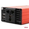 Měnič napětí AMiO 12 V/220V 300W/600W 2xUSB PI03