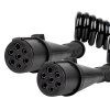 Spirálový kabel TIR 2x 7 PIN typ N 5m 24V AMIO-04380