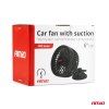 Ventilátor do auta s přísavkou 6" 12V, AMiO 03003