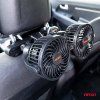Ventilátor do auta pro opěrku hlavy 2x4" 12V