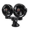 Ventilátor do auta s přísavkou 2x4" 12V, AMiO 03010