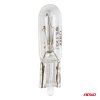 Halogenová žárovka T5 12V 1.2W W2x4.6d white 10 ks AMiO-04412