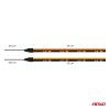 LED pásky COB do auta - boční jantarová 2x30cm 12V AMiO-04574