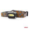 Čelovka LED COB Headlamp 3xAAA 150Flux IPX3, AMiO 02199