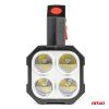 LED pracovní baterka 4LED + COB 1200mAh - 03273