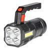 LED pracovní baterka 4LED + COB 1200mAh - 03273