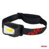 Čelovka LED COB 1800mAh (BATT) AMiO-04666