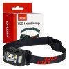 Čelovka LED 2xXPG+10SMD 1800mAh SUPER BRIGHT (BATT) AMiO-04668