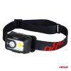 Čelovka LED XPG+COB 1800mAh (BATT) AMiO-04667