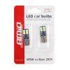 LED CANBUS 8SMD 2835 T10e (W5W) White 12V / 24V
