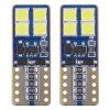 LED CANBUS 8SMD 2835 T10e (W5W) White 12V / 24V