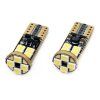 LED CANBUS 12SMD 2835 T10e (W5W) White 12V / 24V