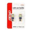 LED CANBUS 12SMD 2835 T10e (W5W) White 12V / 24V