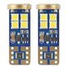 LED CANBUS 12SMD 2835 T10e (W5W) White 12V / 24V
