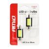 LED CANBUS COB3 Festoon C5W C10W C3W 36mm White 12V