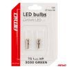 LED BUBLS STANDARD Green T5 12V 3030 1LED HP, AMiO 03729