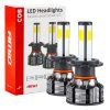 LED žárovky hlavního svícení COB 4Side H7 AMiO