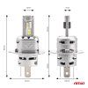 LED žárovky hlavního svícení X2 Series H4/H19 AMiO