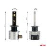LED žárovky hlavního svícení H-mini H1 AMiO