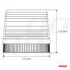 Maják Stroboskopové LED 12V, AMiO 01276