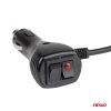 LED výstražný maják W30M 12V 24V, AMiO 04111