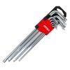 Klíče TORX dlouhé 230mm 9 ks, AMiO 01039